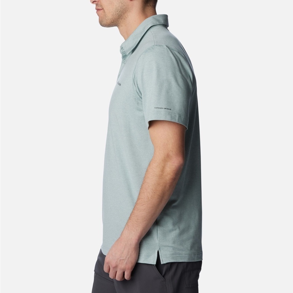 Columbia Men's light blue Polo Shirt 2XLT - Picture 1 of 7